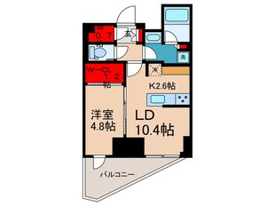 ﾊﾟｰｸﾀﾜｰ東中野ｸﾞﾗﾝﾄﾞｴｱ（303）の物件間取画像